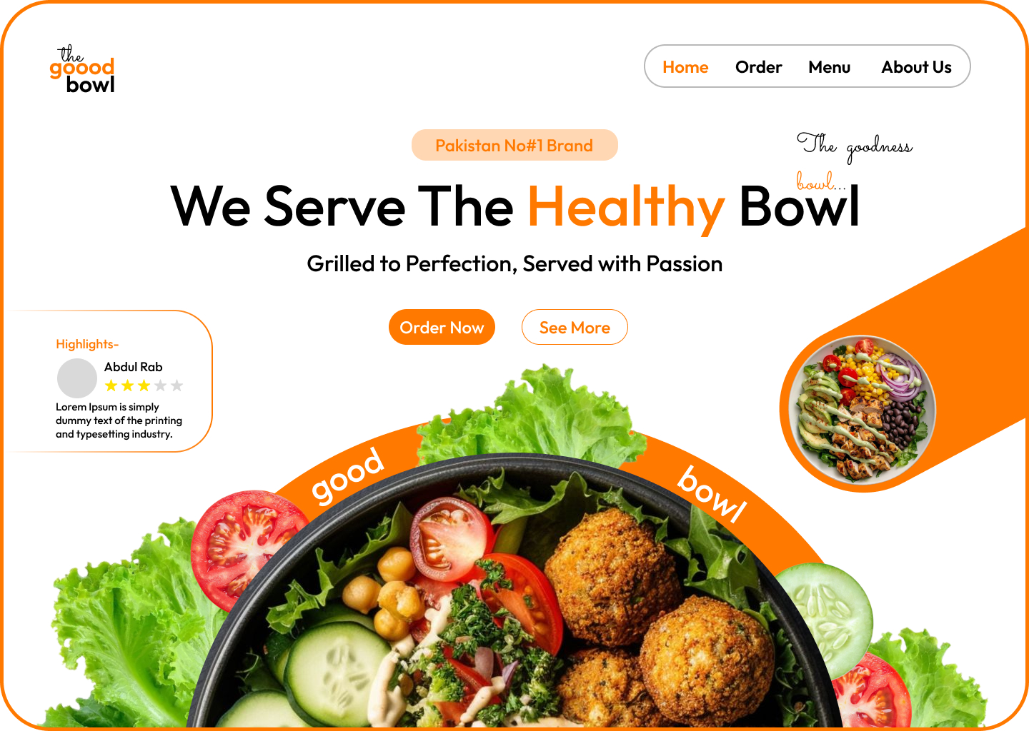Restaurant App UI